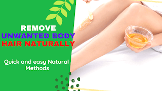 Remove unwanted hair permanently