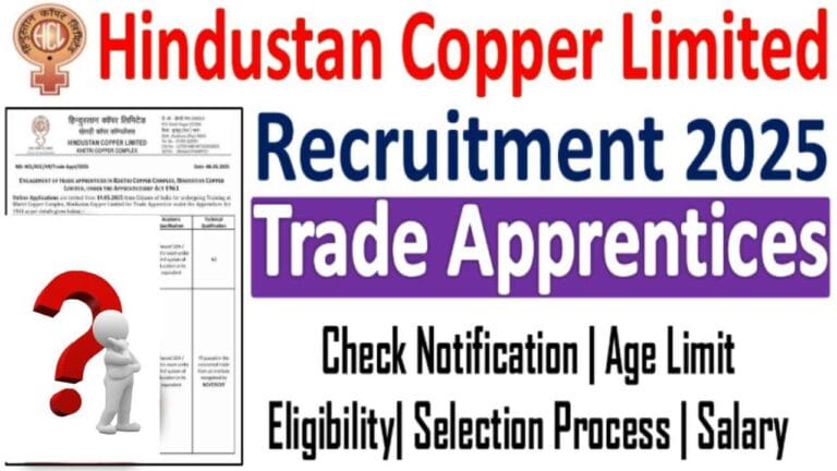 HCL Apprentice Recruitment 2025: