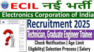 ECIL Recruitment 2025