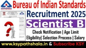 BIS Scientist B Recruitment 2025