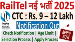 RailTel Recruitment 2025